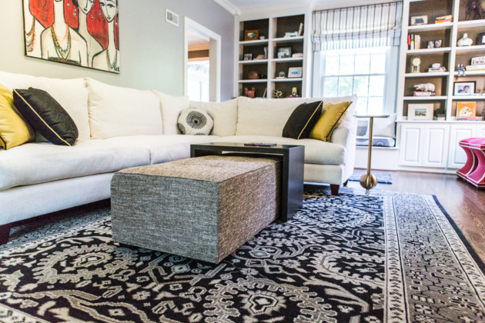 Alcorn's Custom Woodworking Inc-Durham NC ottoman